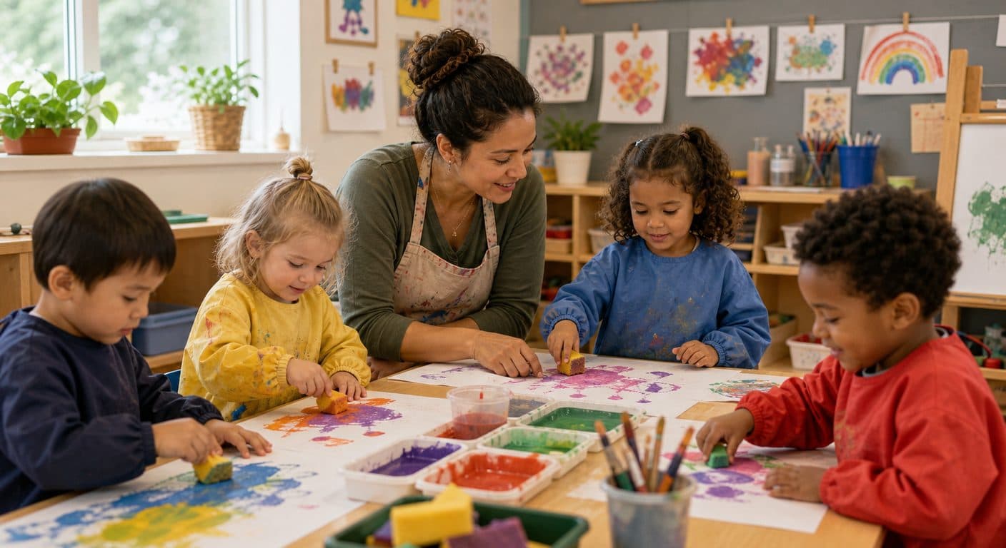 40 Easy Art Projects for Preschoolers